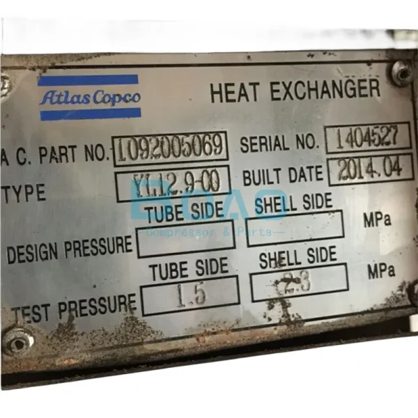 1092005069 ATLAS COPCO AIR COMPRESSOR COOLER OIL (3)