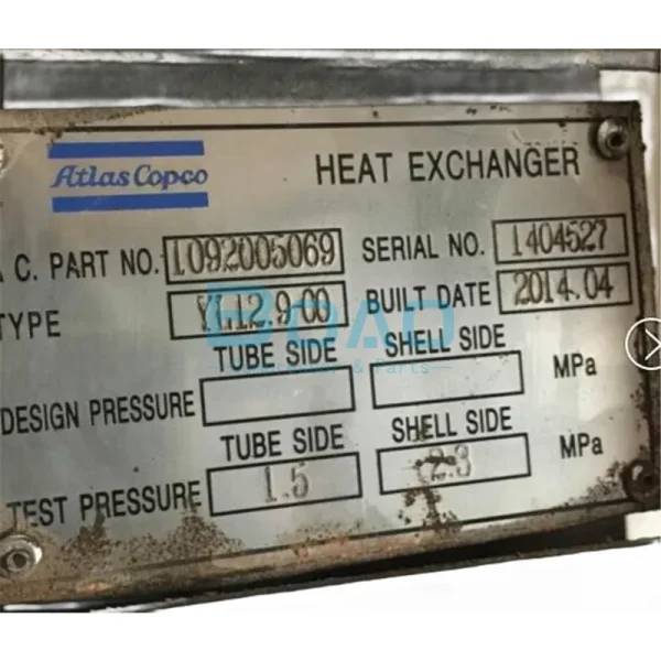1092005069 ATLAS COPCO AIR COMPRESSOR COOLER OIL (4)