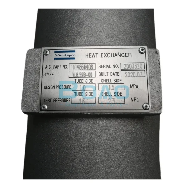 1614866408 ATLAS COPCO AIR COMPRESSOR OIL COOLER (1)