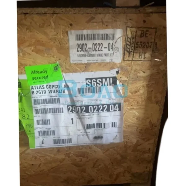 2902022204 ATLAS COPCO 5.5KW 8BAR ELEMENT KIT (4)