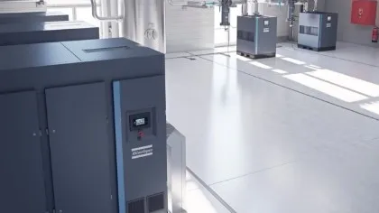 Atlas Copco ZT 110-160 VSD (FF) Oil-free Compressors 8 Dual set-point and automatic stop